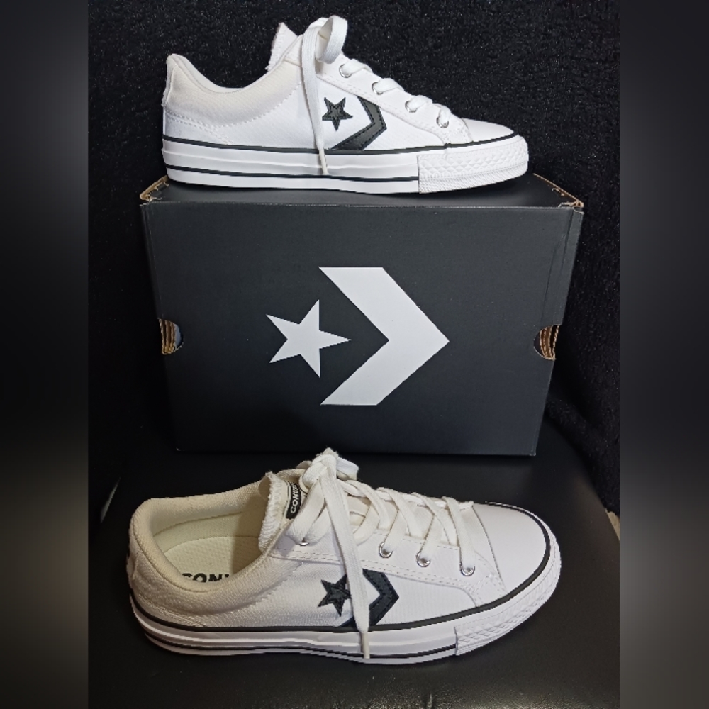 Black and White Converse
